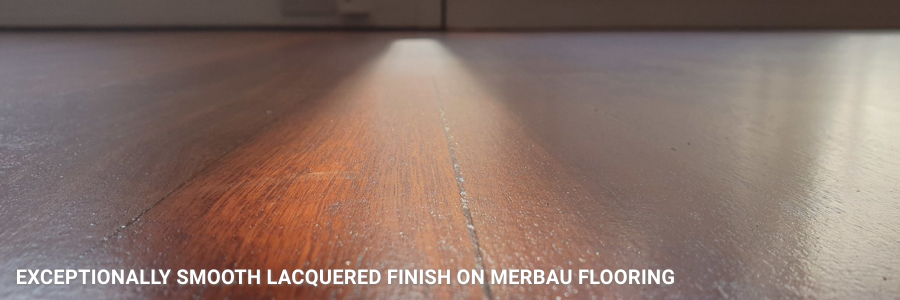 Solid Merbau Flooring Sanding Finishing