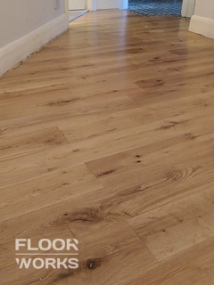 Floor renovation project in Upper Edmonton