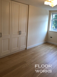 Floor refinishing project in Colindale, Kinsbury